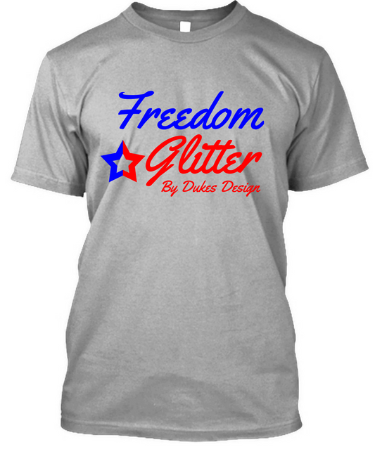 Clearance Freedom Glitter Shirts