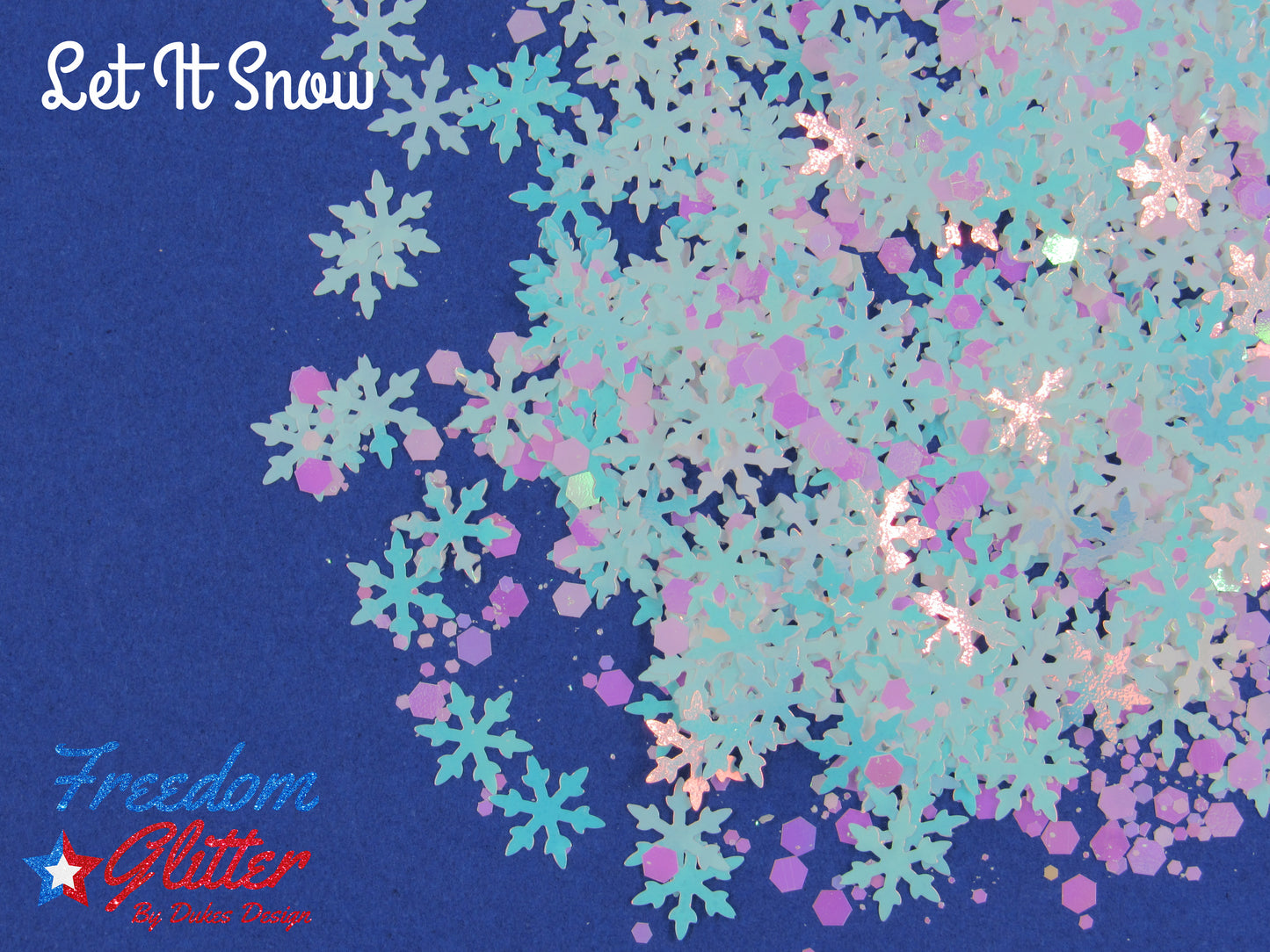 Let It Snow (Shape Glitter)
