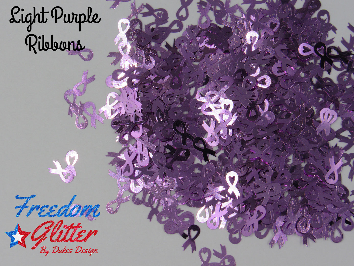 Light Purple Ribbons (Shape Mix)