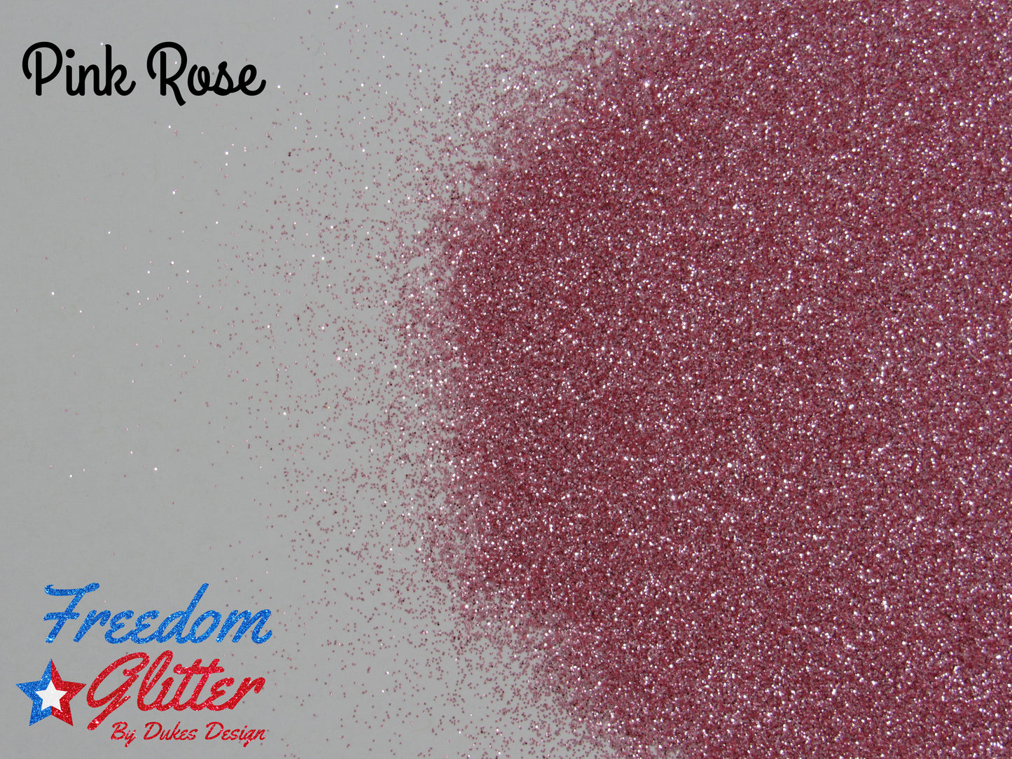 Pink Rose (Metallic Glitter)