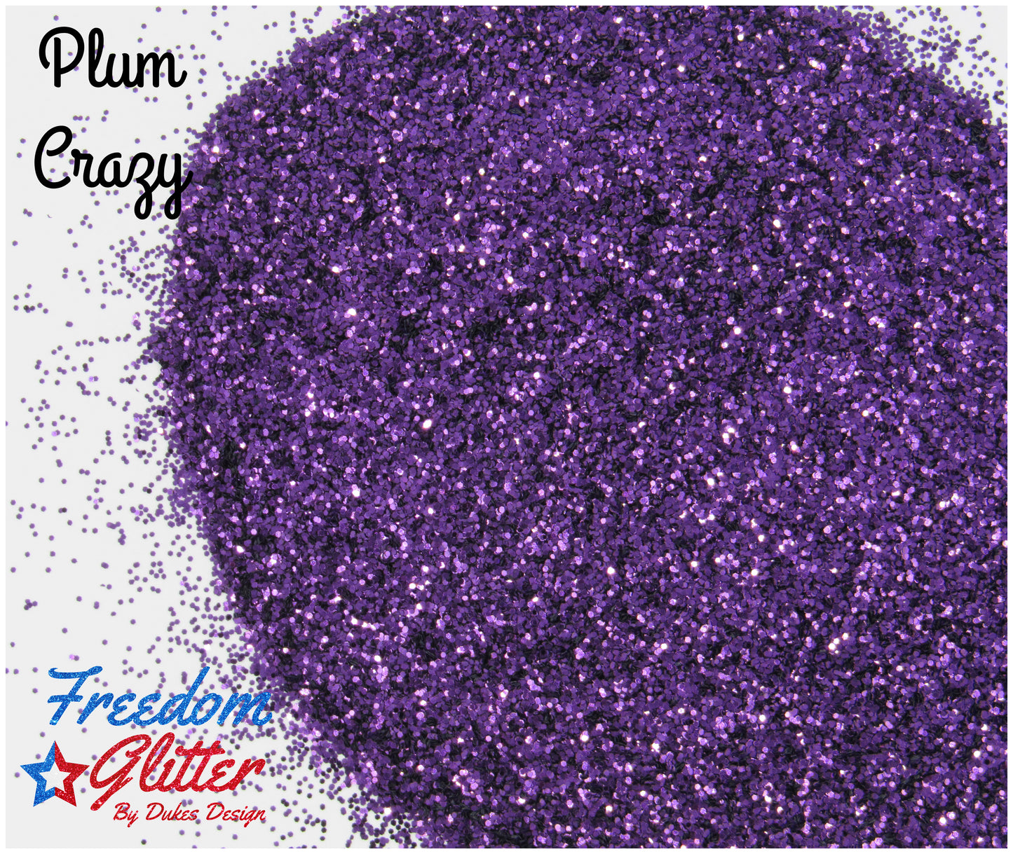 Plum Crazy (Metallic Glitter)