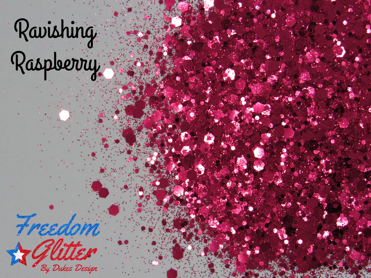 Ravishing Raspberry (Metallic Glitter)