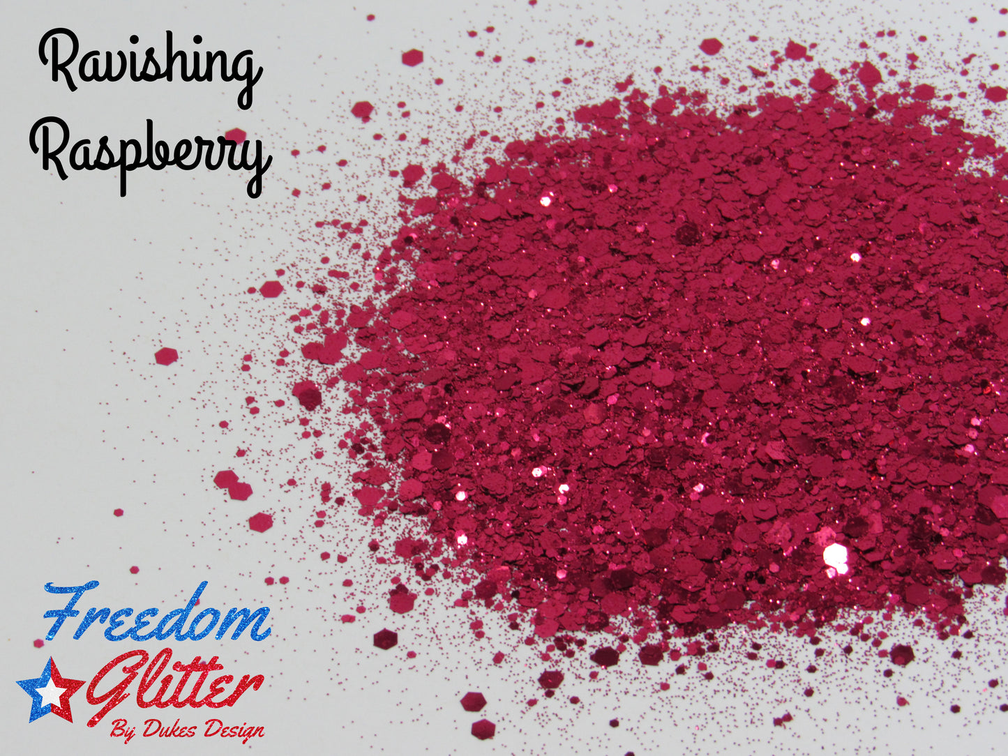 Ravishing Raspberry (Metallic Glitter)