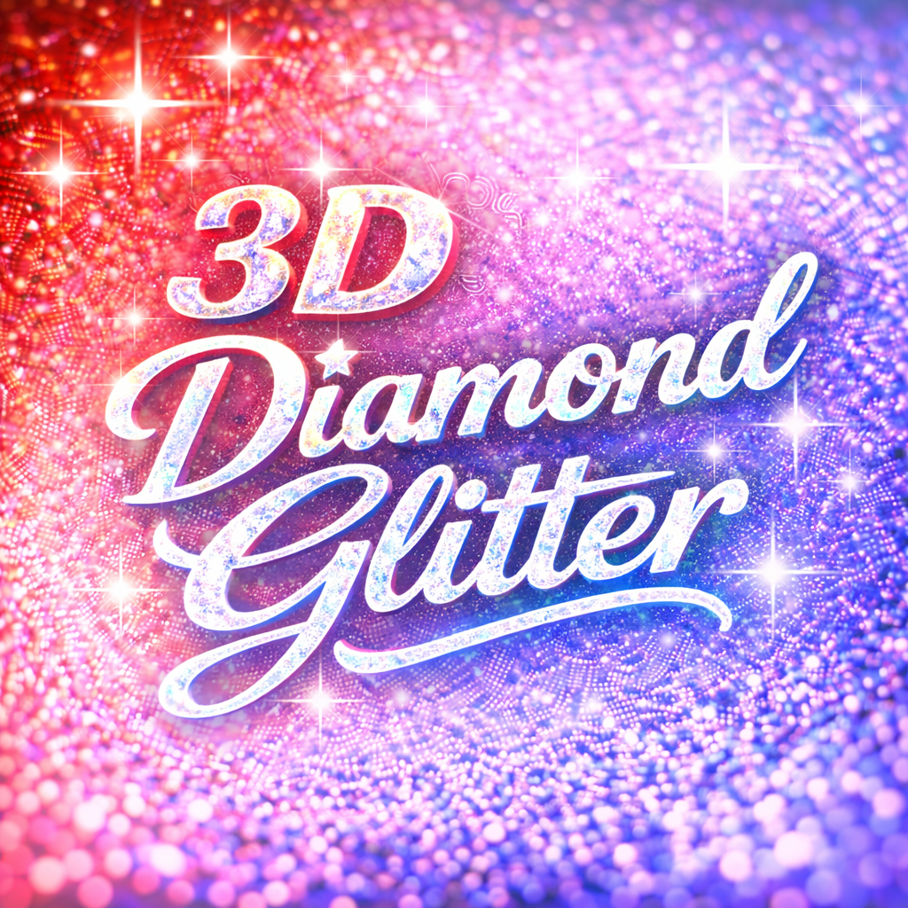 3D Diamond Glitter