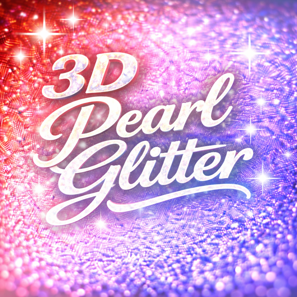 3D Pearl Glitter