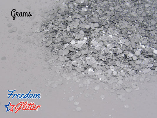 Grams (Matte Metallic Glitter)