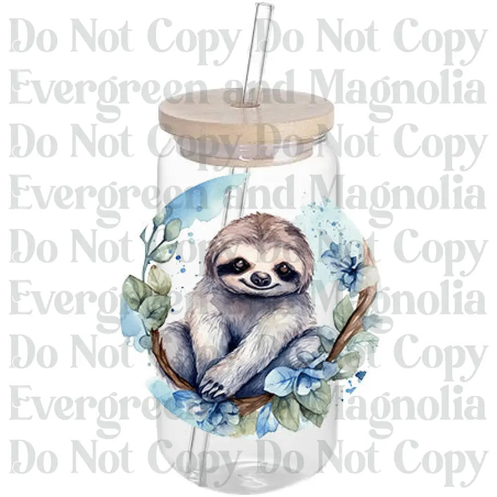 Sloth Decal 17