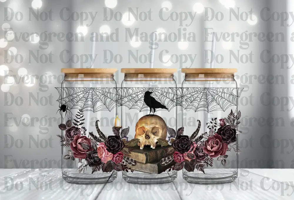 Book & Skull
