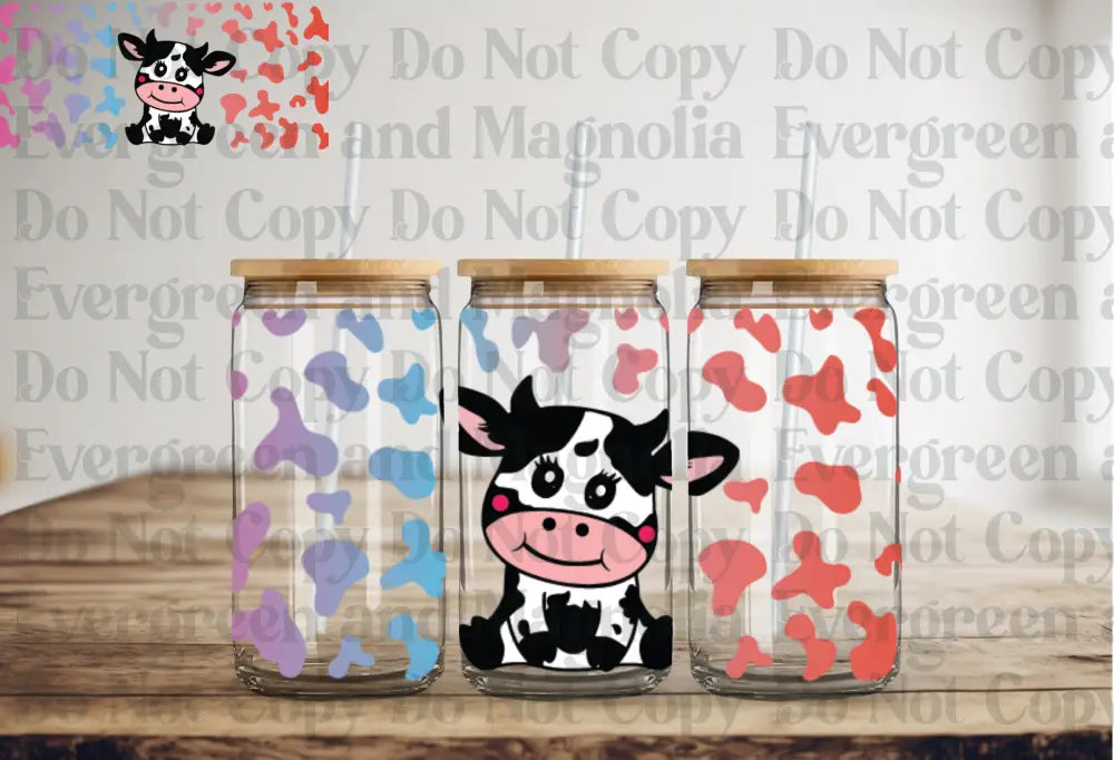 Ombre Baby Cow