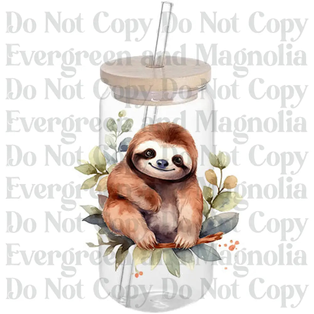 Sloth Decal 20