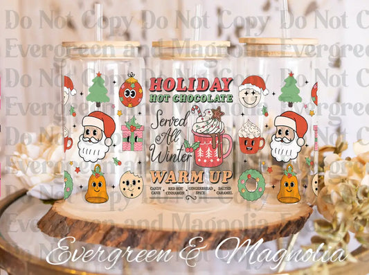 21-Christmas Hot Chocolate-Christmas ho ho-Retro Christmas