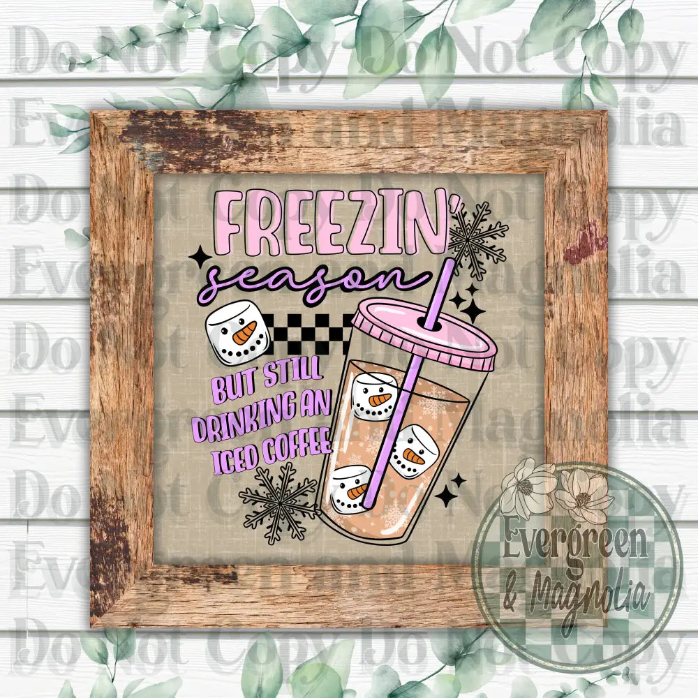 Freezing Season Iced Coffee