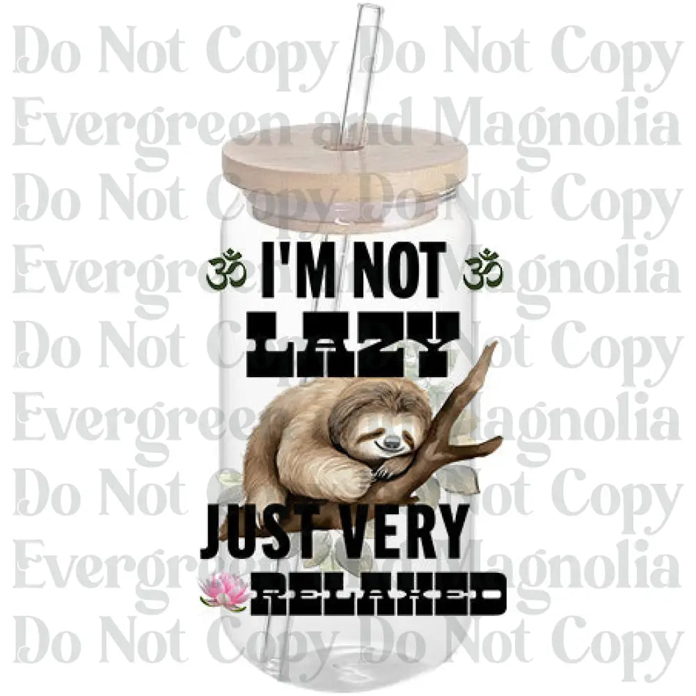 Sloth Decal 21