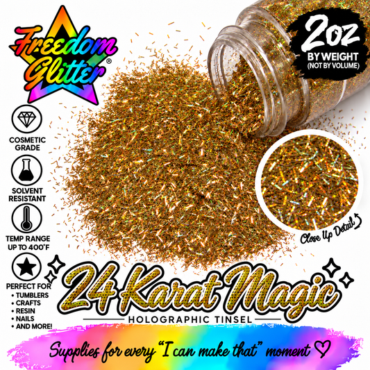24 Karat Magic (Holographic Tinsel)