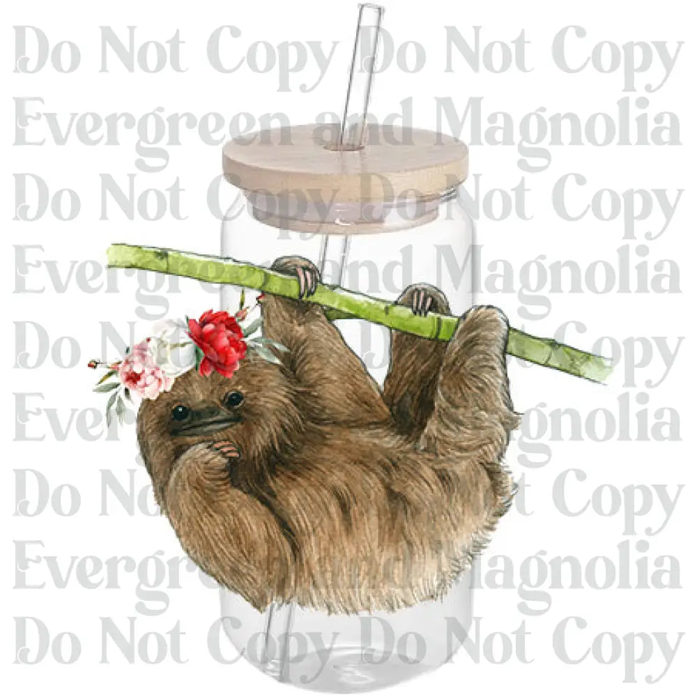 Sloth Decal 28