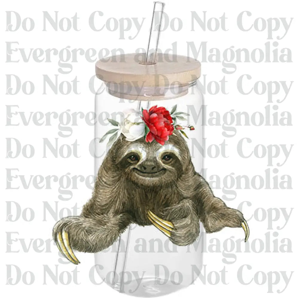 Sloth Decal 29