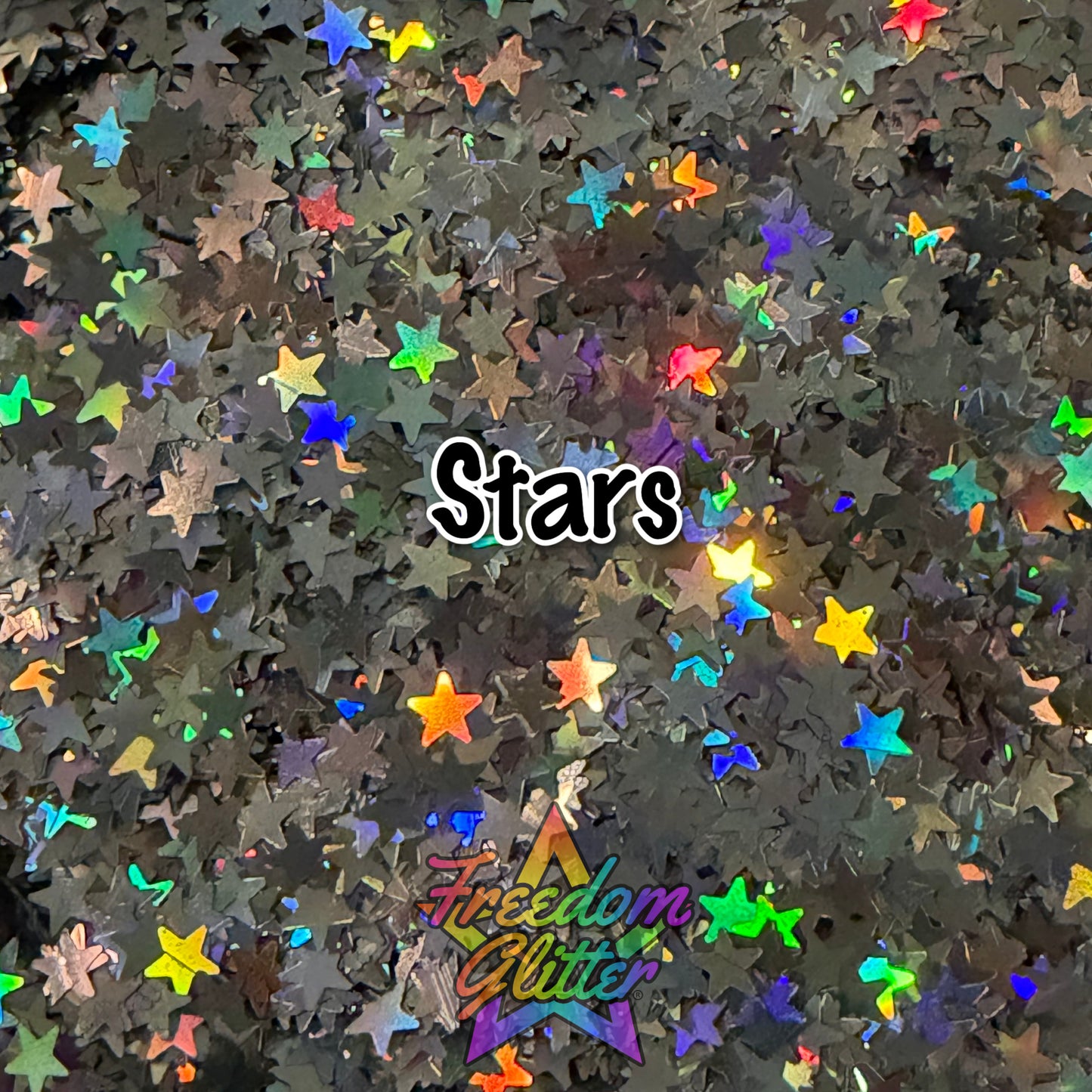2mm Stars (Shape Glitter)