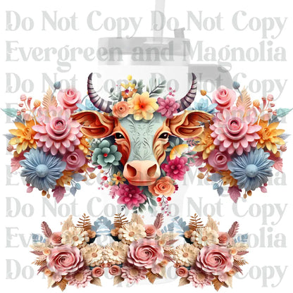 3D bull