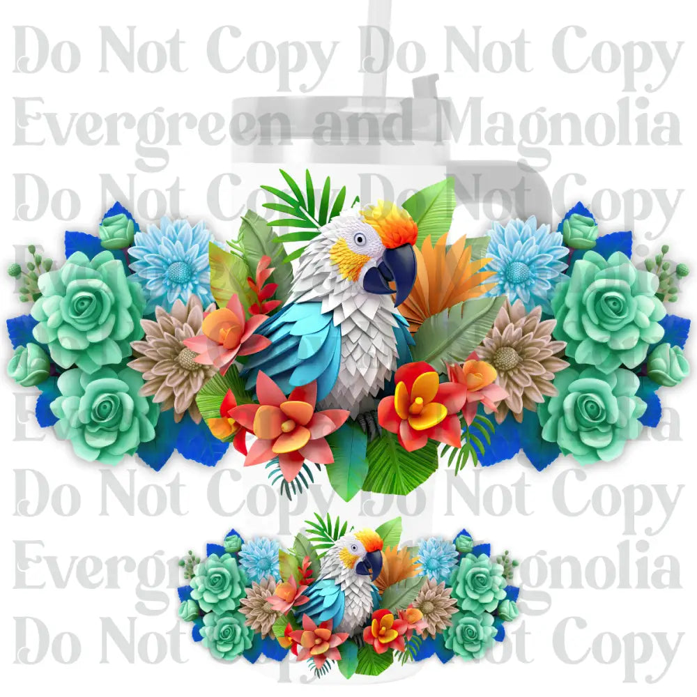 3D Parrot
