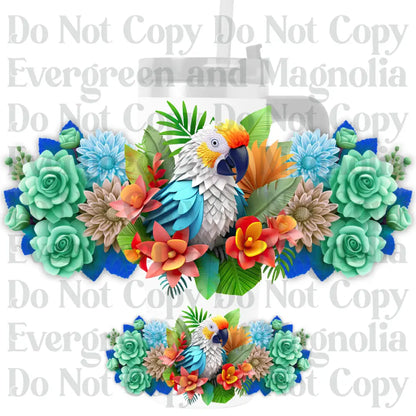 3D Parrot