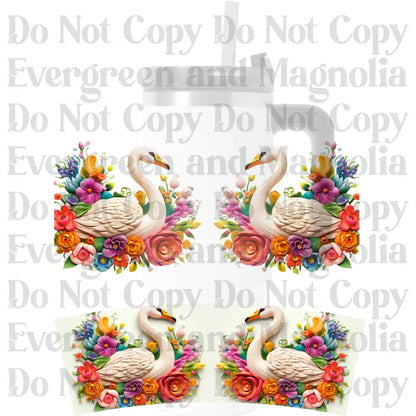 3D Swans