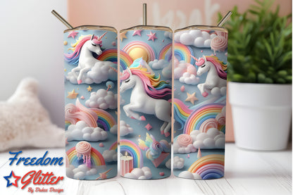 3D Unicorn 1 (Sublimation)
