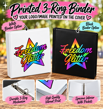 Custom Printed 3-Ring Binder