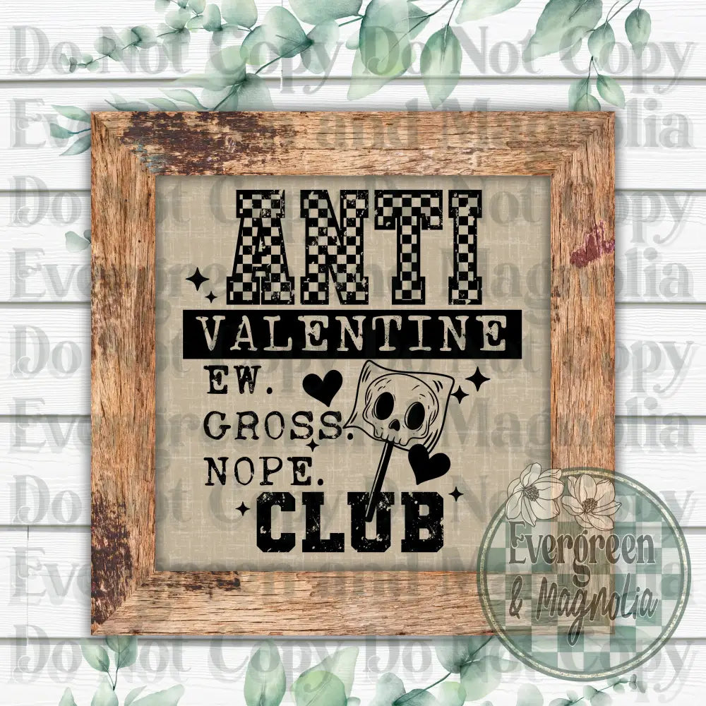 Anti valentine black