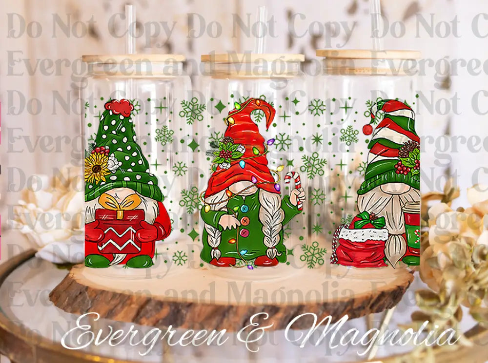 3 gnomes christmas