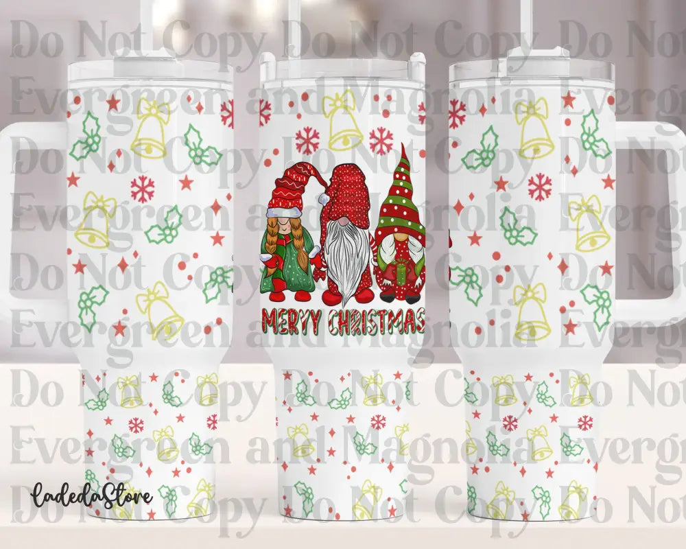Merry Christmas Gnomes traditional
