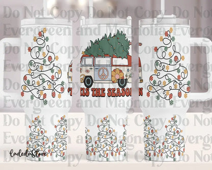 Tis the season retro Van