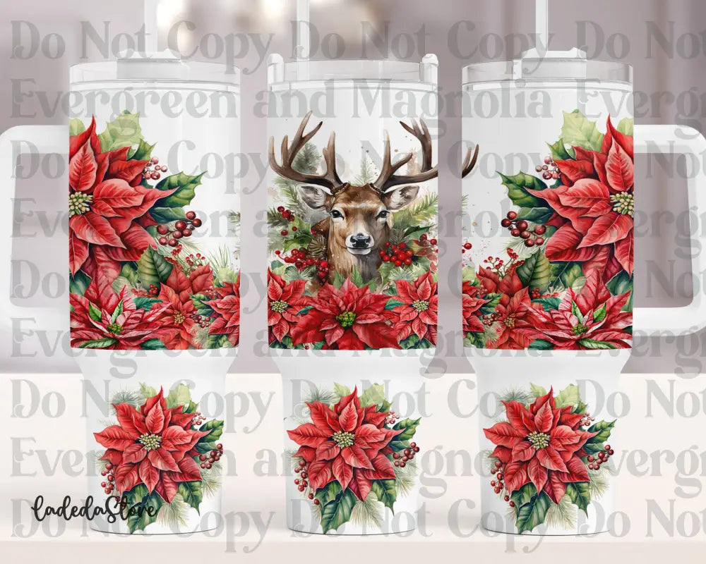 Christmas buck-deer
