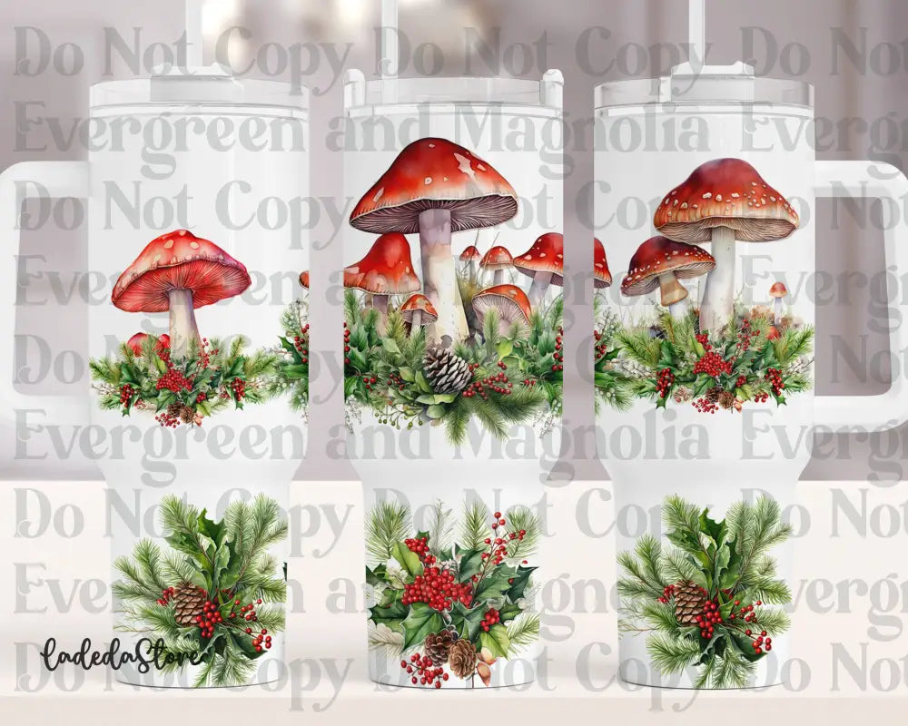 Christmas Mushrooms