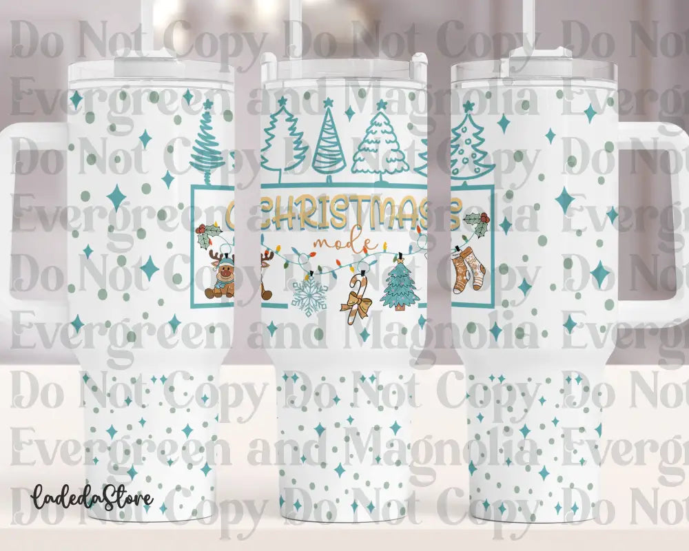 Christmas Mode blue
