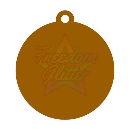 Round Acrylic Ornament Blank 2 – 4"