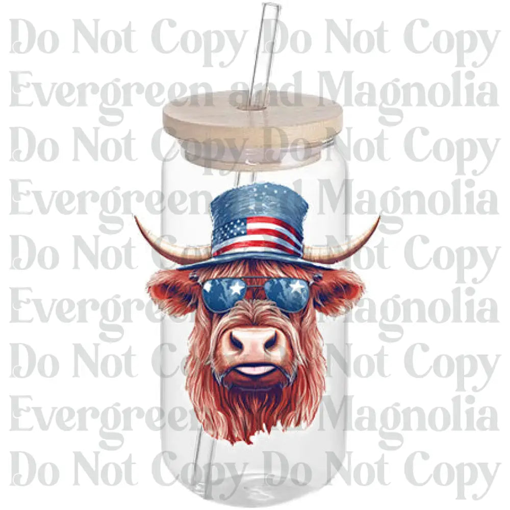 4th of July Cow 19