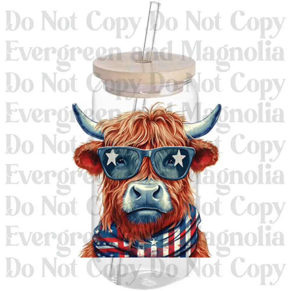 4th of July Cow 21