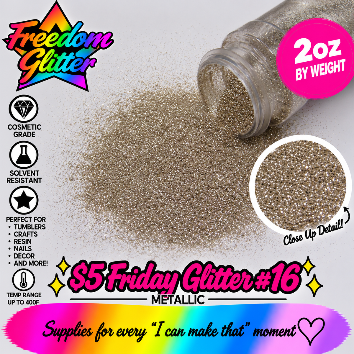 $5 Friday Glitter #16