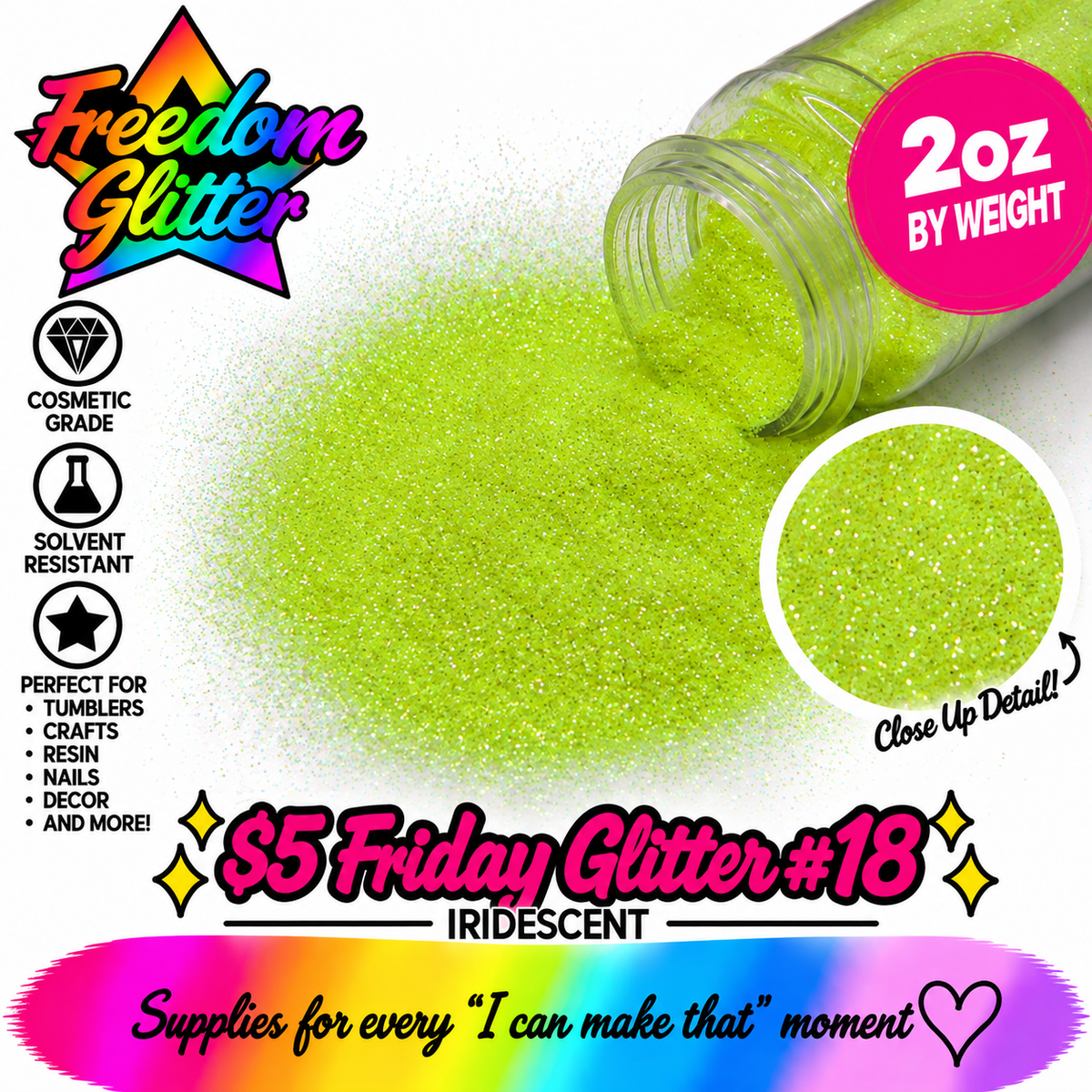 $5 Friday Glitter #18