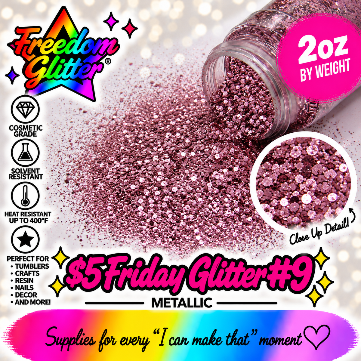 $5 Friday Glitter #9