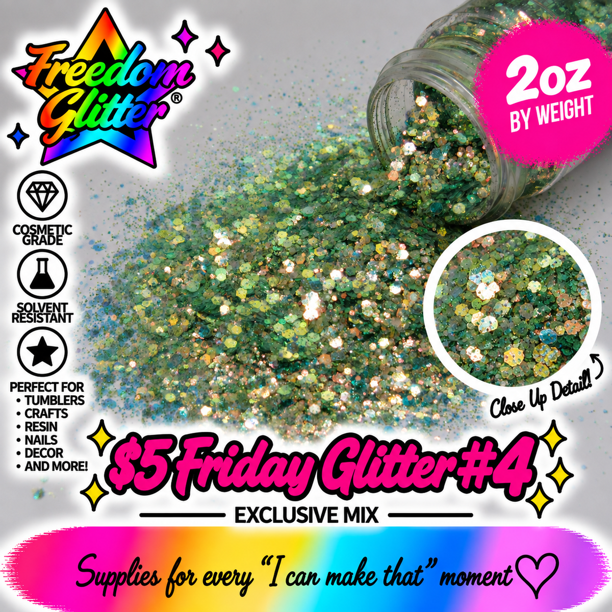 $5 Friday Glitter #4