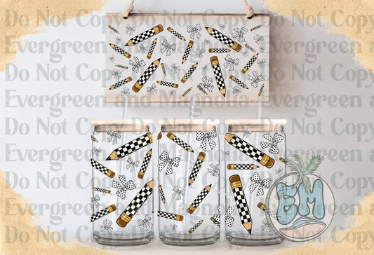 Checkered Pencils