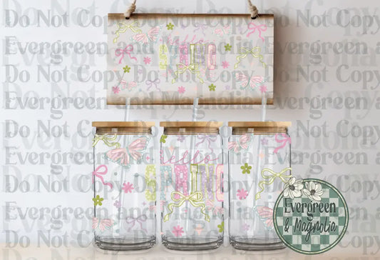 Hello spring coquette and butterflies