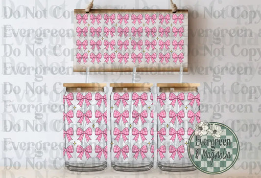 Pink coquette bows