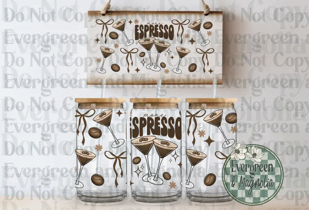 More espresso