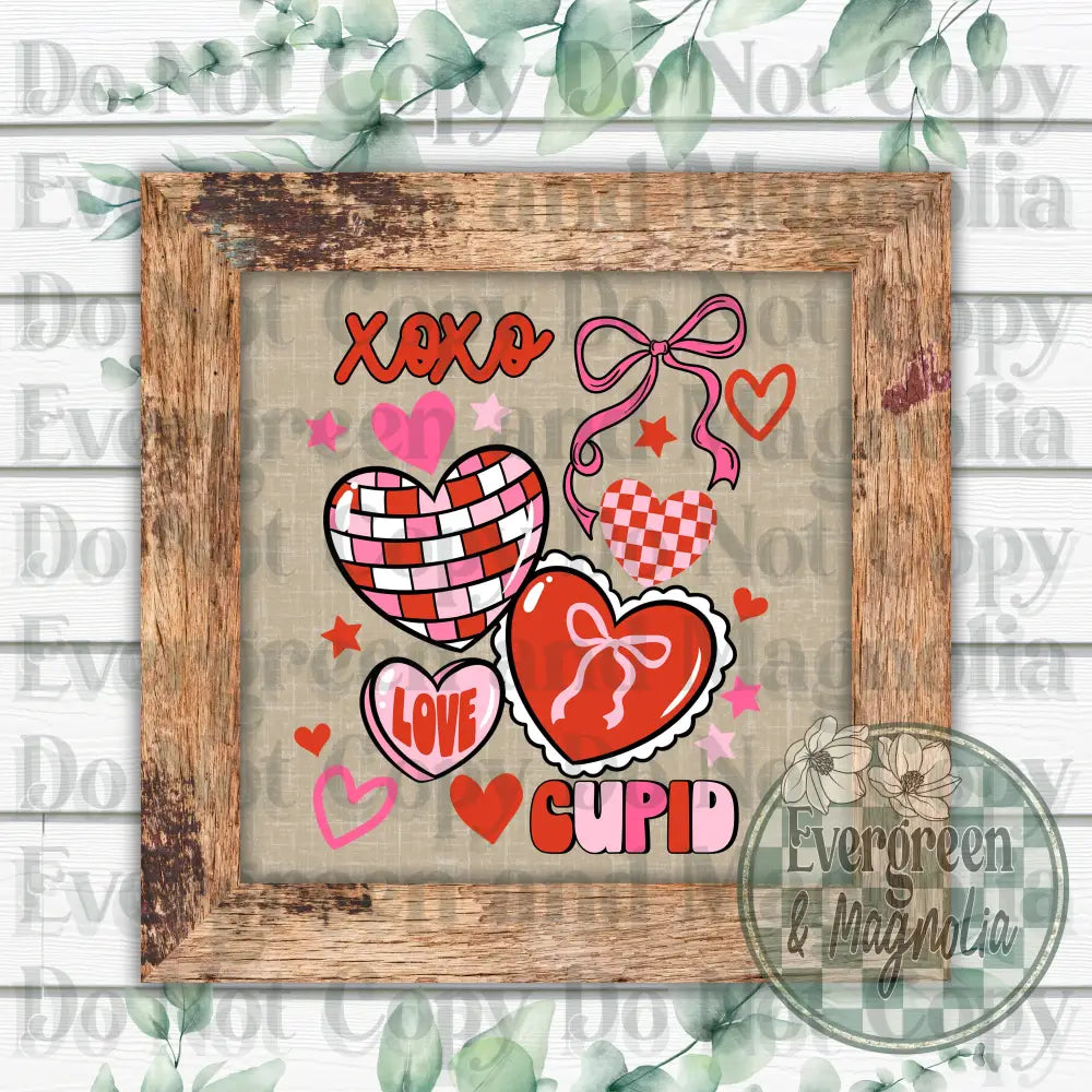 Valentine collage not distressed