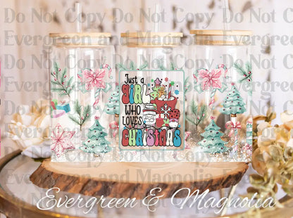 78-Just a girl who loves Christmas Retro-Christmas Vibes