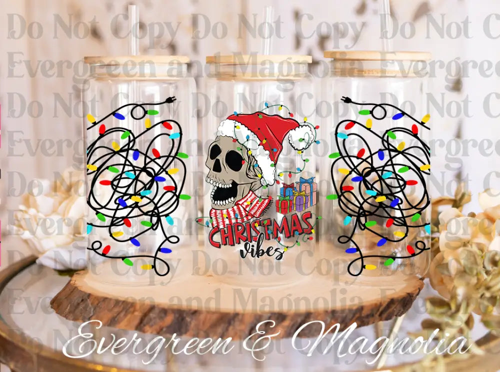 90-christmas skeleton-Christmas Vibes