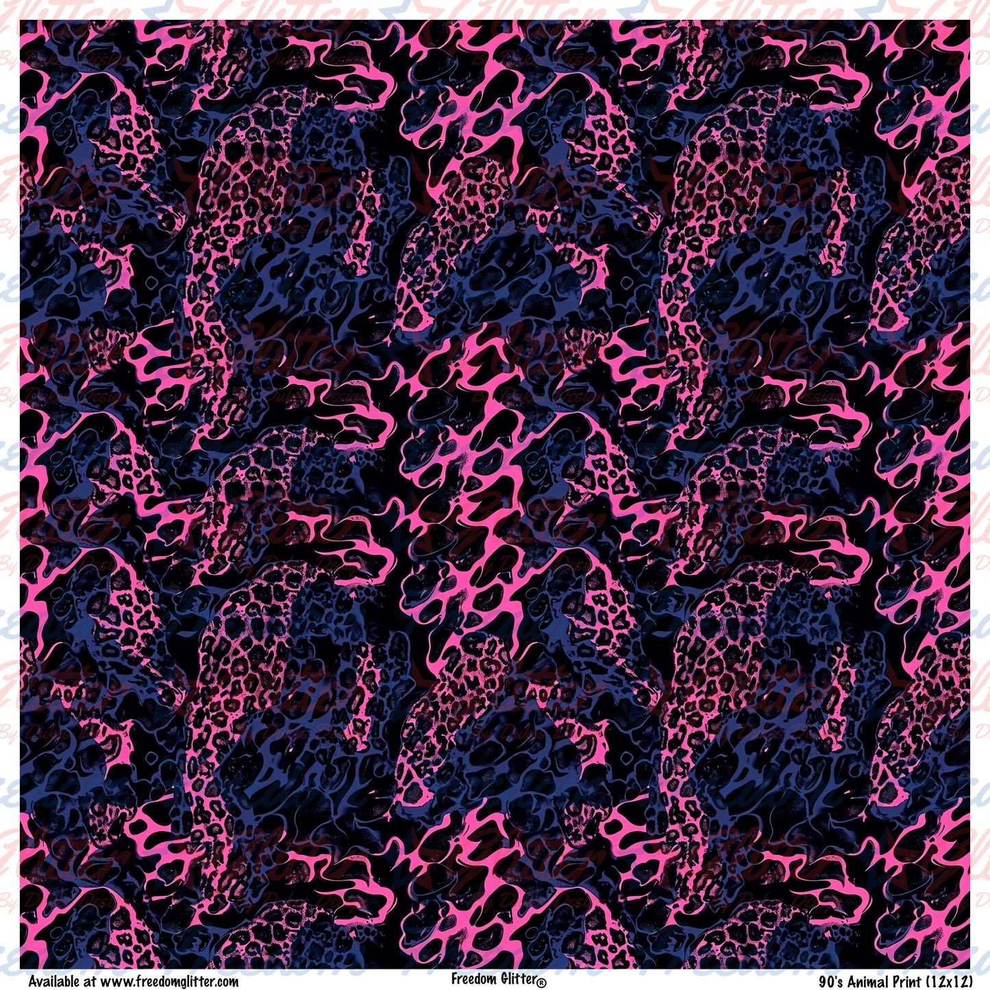 90's Animal Print 3 (Printed Vinyl)