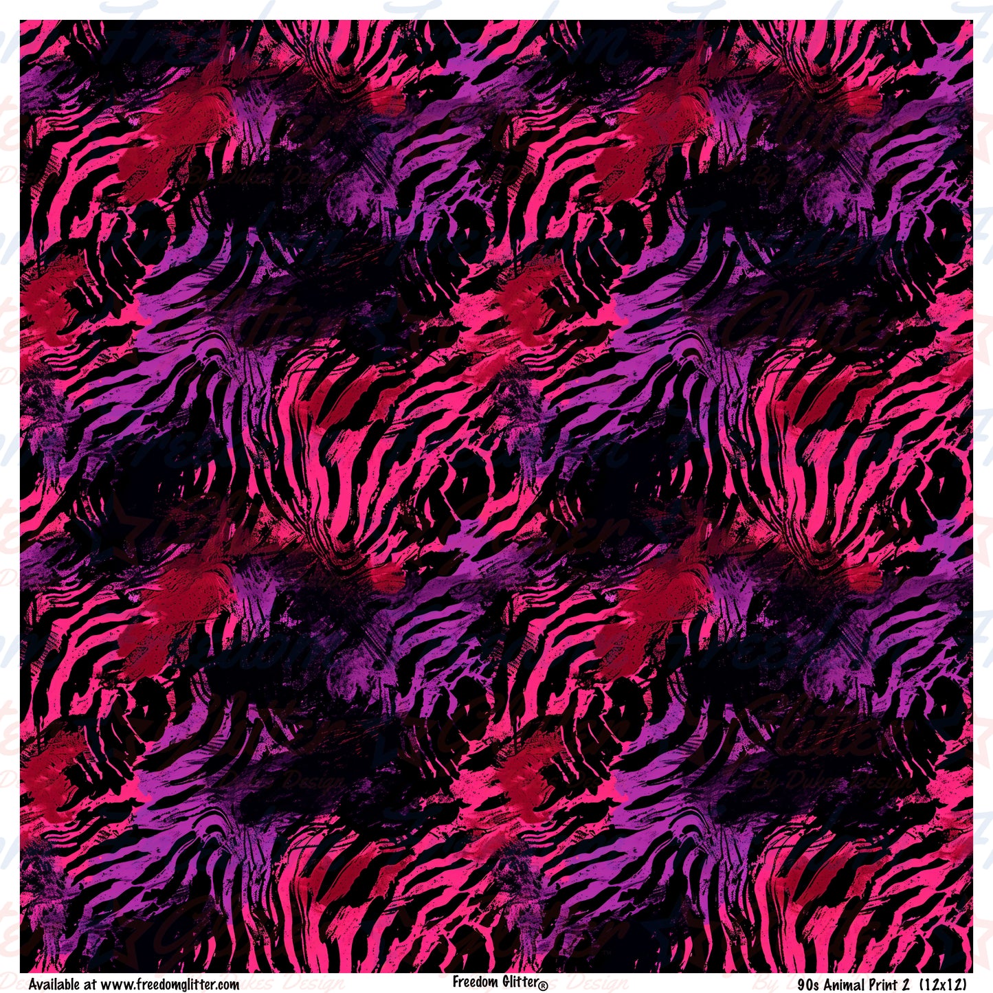 90's Animal Print 1 (Printed Vinyl)